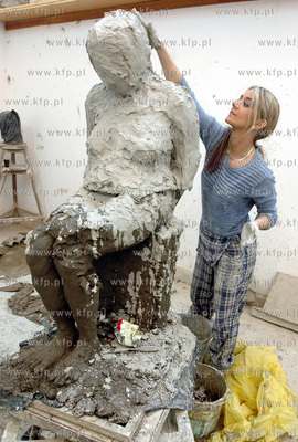 Wydzial rzeby przy Akademii Sztuk Pieknych w Gdansku....