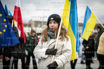 Sopot: Solidarnie z Ukrainą. Wiec poparcia dla narodu...