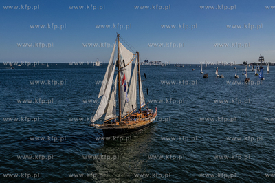 Baltic Sail. Parada żaglowców na Zatoce Gdańskiej....