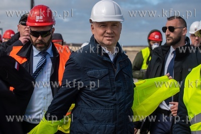 Wizyta Prezydenta RP Andrzeja Dudy  i premiera Mateusza...
