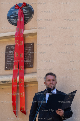 Gdańsk, ul. Batorego 5 Odsłonięcie tablicy upamiętniającej...