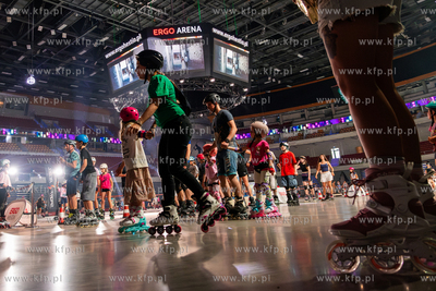 Sopot/Gdańsk Ergo Arena. Rolkowisko w Ergoarenie....