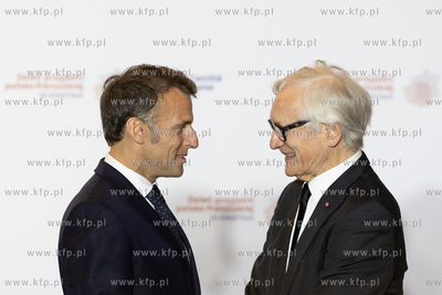 ECS. Wizyta Prezydenta Republiki Francuskiej Emmanuela...