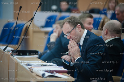 Gdansk. XXVII sesja Sejmiku Wojewodztwa Pomorskiego.
Nz...