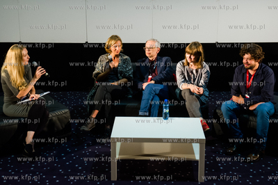 Gdynia. Multikino. Festiwal Filmow w Gdyni. Spotkanie...