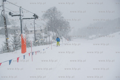 Wieżyca. Stok narciarski Kotlinka. 13.01.2017 fot....