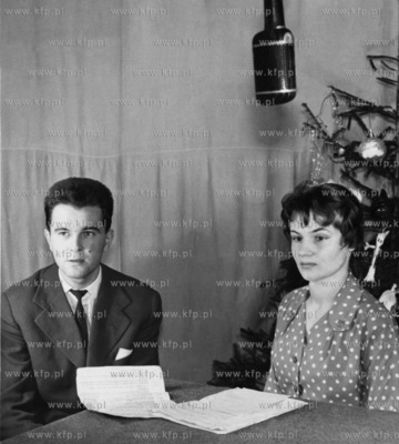 Pierwszy lokalny program telewizji gdanskiej. W roli...