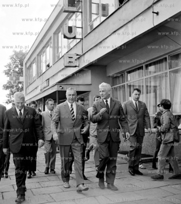 Wiizyta pierwszego sekretarza KC PZPR  Edwarda Gierka...