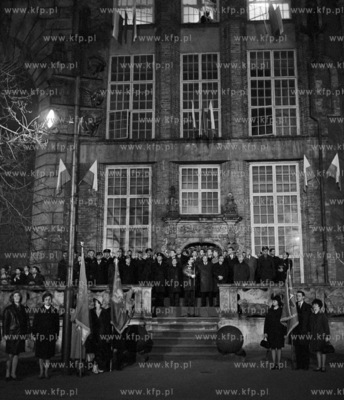 Uroczysty Apel Poleglych na Dlugim Targu w Gdansku...