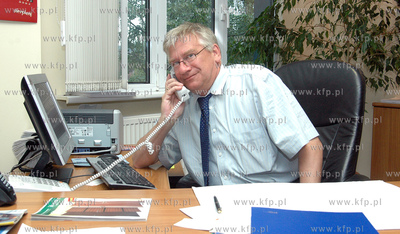 Andrzej Spiker prezes MTG.SA w Gdansku.
02.08.2006
fot....