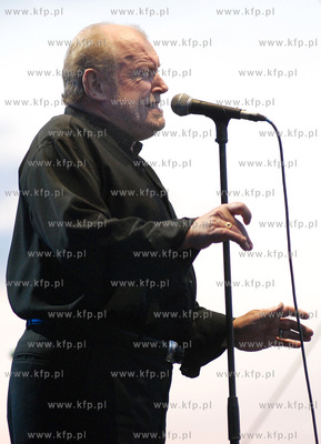 Koncert Joe Cockera w Gdyni. 14.08.2007 fot. Andrzej...