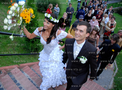 Straszyn. Slub znanej tancerki z Tanca z Gwiazdami,...