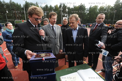 Garczyn kolo Koscierzyny. Otwarcie kolejnego boiska...