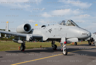 Air Show Radom 2009. Nz. Fairchild A-10A, United States...