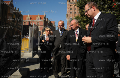 Gdansk. Dwor Artusa. 70 rocznica wybuchu II Wojny Swiatowej....