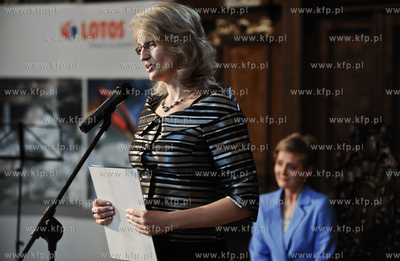 Gdansk. Dwor Artusa. Wreczenie nagrod w plebiscycie...