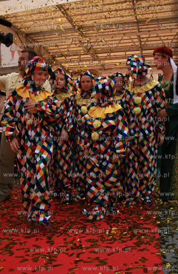 Otwarice 752 Jarmarku sw. Dominka w Gdansku. Uroczysta...