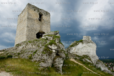 Zamek Krolewski Olsztyn kolo Czestochowy. Zbudowany...