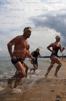 Triathlon Gdanski 2012. Calosc zawodow odbywala sie...
