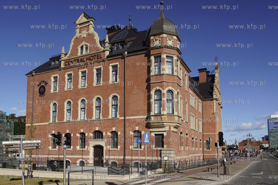 Central Hotel w Gdański na Podwalu Grodzkim. 25.09.2018...