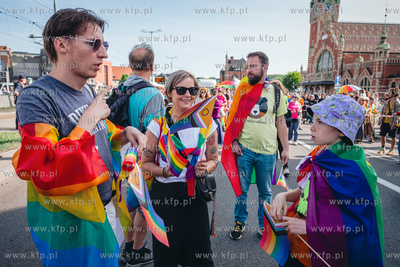 Gdańsk.  VIII Trójmiejski Marsz Równości.  27.05.2023...