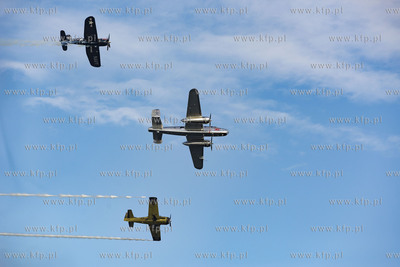 Red Bull Konkurs Lotów w Gdyni. Nz. The Flying Bulls...