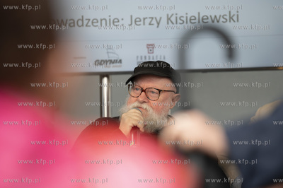 Gdynia, Bulwar Nadmorski. Plener Literacki. Nz. spotkanie...