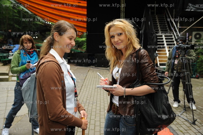 Top-Trendy, drugi dzień prób. Nz Patrycja Markowska....