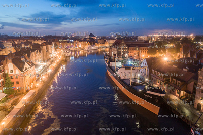 Gdańsk, Główne Miasto, Motława, Długie Pobrzeże,...