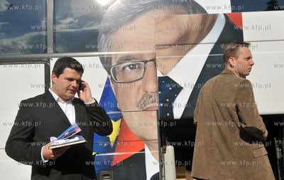 Sopot - zakonczenie kampanii wyborczej kandydata na...