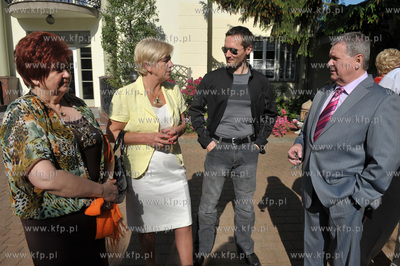 Imieniny Lecha  Walesy w jego domu na ul. Polanki w...