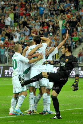 PGE ARENA w Gdansku. Super-Mecz miedzy Lechia Gdansk,...
