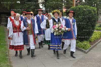 Chmielno. Kaszuby. Inscenizacja wesela kaszubskiego...
