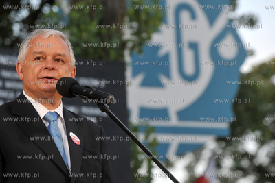 Uroczystosci rocznicy podpisania porozumien sierpniowych...