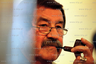 Gunter Grass w Ratuszu Staromiejskim w Gdansku. 26.06.2000...