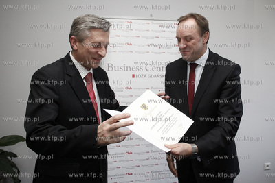 Park Naukowo Technologiczny w Gdansku. Spotkanie marszalka...