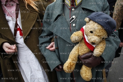 Gdansk. Parada na Swieto Niepodleglosci. 11.11.2013...