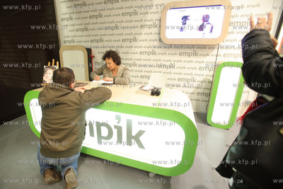 Gdansk. Salon Empik w Galerii Baltyckiej. Spotkanie...