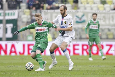 PGE Arena . Mecz o mistrzostwo Ekstraklasy. Lechia...