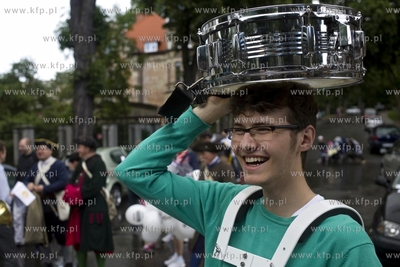 Gdańsk Wrzeszcz. Święto ul. Jaśkowa Dolina. Nz....