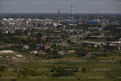 Widok z pylonu mostu im. Jana Pawła II na Martwej...