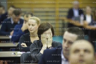 Hala Widowiskowo Sportowa Ergo Arena. Egzamin pisemny...