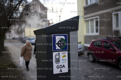 Parkomat  przy ulicy Podbielańskiej w Gdańsku.
28.02.2017
fot....
