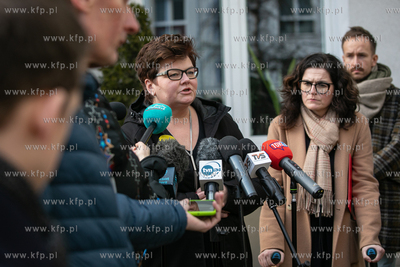 Briefing z udziałem Aleksandry Dulkiewicz, prezydent...