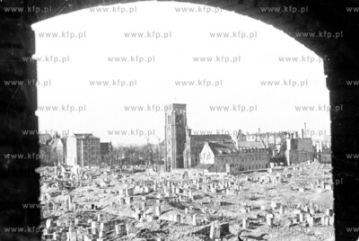 Lata 40-te plac pomiedzy ulicami Gnilna, Rajska, a...