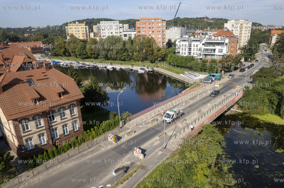 Gdańsk. Most Popielny w ul. Toruńskiej przed rozpoczęciem...