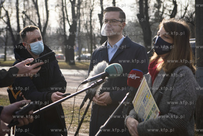 Al. Zwycięstwa w Gdańsku. Konferencja prasowa dot....
