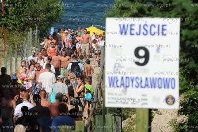 Plaza, Wladyslawowo. Sezon w pelni  08.08.2009 fot....