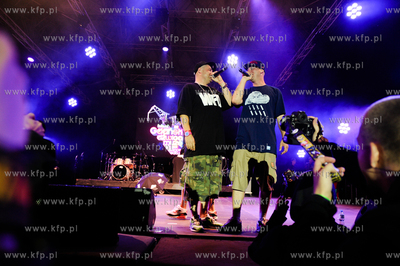 Gdansk. Scena Letnia. Festiwal MTV Gdansk Dzwiga Muze....