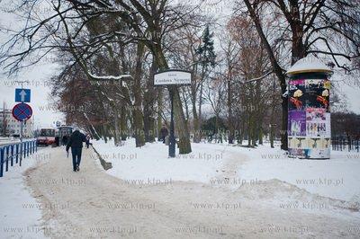 Gdansk. Skwer im. Czeslawa Niemena.
17.01.2013
fot....